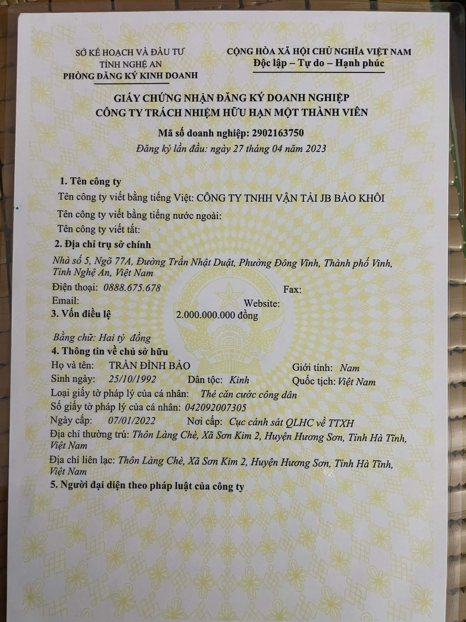 Giới thiệu công ty